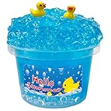 Blue Crystal Slime,DIY Fishbowl Bead Crunchy Slime, Super Soft and Non-Sticky, Birthday Gifts Suitable for Kids,prizes,Party Favorfor Girls and Boys