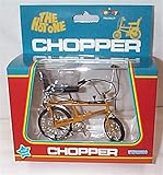 toyway Raleigh Chopper Mk1 Yellow Bicycle Bike 1:12 scale diecast model (6009-01)