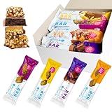LighterLife Meal Replacement Bar Mutipack | Complete Nutrition Bar for Weight Loss & Weight Management, High Protein, High Fibre, Up to 33% of RDA Vitamins & Minerals (12 x 60g, Mixed Variety Pack)