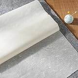 Wonninek Natural Mulberry Paper 6Sheets 30x180cm Handmade Washi Rice Paper for Decoupage Printing Art Crafts Origami DIY Gift Wrap Card Making