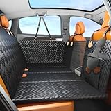 Dog Car Seat Cover for Saab 9-3 Convertible I 9-3 Convertible II 9-3 Convertible II (facelift 2007), Non-Slip Back Seat Cover for Dogs Durable Dog Car Hammock Waterproof Car Seat Cover for Dogs