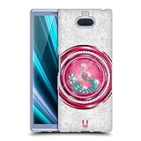 Head Case Designs Pink Plates Of Olympus Soft Gel Case Compatible With Sony Xperia XA3 Ultra / 10+