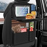 NFDJYDZRMB Car Backseat Organizer, for Renault Arkana 2020-2025 Car Seat Back Table Tray Foldable Tablet Holder Seat Kick Mat,A 1 Pcs