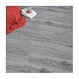 Vinyl Flooring - Lino Flooring,Peel and Stick Floor Tiles Self Adhesive Vinyl Flooring,2.0mm 7 Planks Waterproof,for Kitchen Living Room Floor Planks (1m²,Washed Grey)