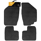 FSW - Tailored Mats - Fits SUZUKI Alto 2004-2009 - HEAVY DUTY 3mm Rubber Matting - Anti Slip Mat - Waterproof, Non Slip Car Floor Mat, with Anti Slip Backing - 4 Rubber Floor Mat Set