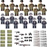 Toy Soldiers Army Toys Set, 1.77 Inch Military Figures for Kids, Army Men for War Games and Educational Play, for Durable Use, Perfect for Collection and Strategy Games