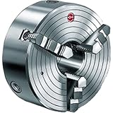 Röhm ES-315-3 Steel Self-centering Combination Lathe Chuck with 3 Adjustable Jaws, Flatback, 12" Size (Pack of 1)