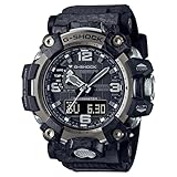 G-Shock Casio Tactical Mudmaster Master of G Watches, Black, GWG2000-1A1, Black, sport