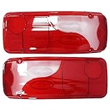 HouYeen Rear Tail Light Lamp Lens Cover Set for M-ercedes B-enz Sprinter for VW Crafter 30-50 Cab Chassis Left and Right Pair