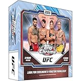 2025 Topps Chrome UFC - Factory Sealed - Mega Box