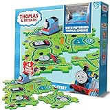 Thomas the Tank Engine Train Set for 3+ Year Old Boys with 50 Track Combinations - Motorised Track Playset with 6 Puzzle Pieces - Thomas & Friends Trains - Train Track Toys for Boys & STEM Learning