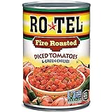 Rotel Fire Roasted Diced Tomatoes and Green Chilies 283 g