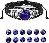Eeiiey Gleym Manifestation Spirit Zodiac Constellation Bracelet - Adjustable Universe Design, Jewelry Gifts for Unisex