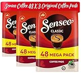 Senseo Coffee Pods Classic, Pack of 3, Intensive, Full Bodied Coffee Flavour – 144 Pods