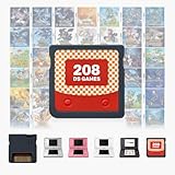 208 in 1 DS Game Cartridge Multicart, Game Pack Card Super Combo for DS, DS Lite, DSi, 3DS, 2DS XL/LL | Compatible Handheld Collection, Plug and Play, Gift Ready for Kids and Retro Gamers