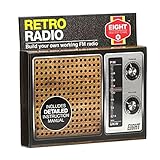 EIGHT Build Your Own Retro Radio Kit, 19 x 3 x 13 centimeters