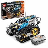 LEGO 42095 Technic Remote-Controlled Tracked Stunt Racer Toy, 2 in 1 Race Car Model with Power Functions Motor Building Set, Racing Vehicles Collection