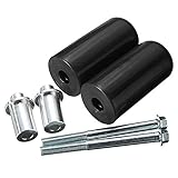 Frame Sliders, Yefun Universal Motorcycle Frame Sliders Anti Crash Protector For Yamaha Honda Suzuki (Black)