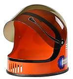 Aeromax ASO-Helmet Youth Astronaut Helmet with Movable Visor, Orange, Youth Size fits Most Ages 3-10