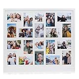 8/9/10/12/16/20 Photos Large Multi Picture Frame Collage Aperture Decor Memories-20 Aperture-White