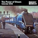 National Railway Museum: The Power of Steam Wall Calendar 2026 (Art Calendar)