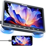 GOnavidio 10.1" Car DVD Player with HDMI Input for Streaming, 3 Sec Auto-Load, Car TV Screen Support USB/TF Card, Region Free, AV in/Out, Bracket Mount
