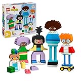 LEGO DUPLO Town Buildable People with Big Emotions - Fine Motor Skills Toy for 3+ Year Old Toddlers, Boys & Girls - incl. 71 Bricks to Customise 5 Characters - Gift Idea - 10423