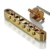 VANSON Gold ABR1 Saddle/Bridge for Gibson Les Paul SG ES Dot Gretsch Guitars (Gold)