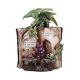 Nemesis Now Hoard Finders Dragon with Book Crystal Figurine, Green, 20.8cm