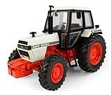 FloZ for Universal Hobbies for CASE for DAVID for BROWN 1490-4WD Agricultural tractor white/Red 1:32 Truck Pre-built Model