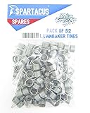 Spartacus 52 x Replacement Lawn Raker Scarifier Tines Tynes For Atco Unit 20 Cassette