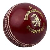 Kookaburra County Club, 4.75oz Cricket Ball, Red, Youths