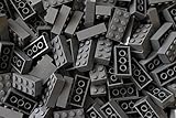 LEGO Bricks: Dark Grey 2x4. Part 3001 (X 25)