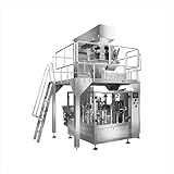 Rotary Automatic Premade Zipper Bag Bonbon Gummy Candy Lollipop Packing Machine