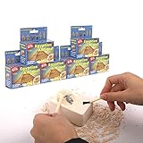 Dr. Daz Mini Egyptian Mummy Dig Excavation Kit for Kids 6 Packs Collect 6 Egypt toys at One Time Perfect Educational Birthday Party Gift on Paleontology and Archaeology