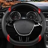 Car Steering Wheel Cover, for BMW E91 3 Series Touring 318i 320i 318d 320d Breathable Anti-slip Steering Wheel Protective Cover Cover Steering Wheel Covers Accessories,C-D