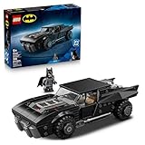 LEGO DC The Batman Batmobile Car Toy - Collectible Superhero Model Kit w/a Minifigure & Golden Coin - Birthday Gift for 9+ Year Old Boys & Teenage Movie Fans - 76332