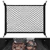 MCDA Car Cargo Net for BMW 3 Series G21 Touring 3 Series 7th Gen Wagon 2019-2024 2025, Luggage Net Adjustable Elastic Organizer Net, Luggage Protection Net, Load Securing Net,A