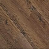 Gr8 Home 5m² Floor Planks Tiles Self Adhesive Wood Effect PVC Vinyl Flooring Wooden Laminate Style Kitchen Bathroom Living Room Brown Old Oak M17