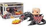 Funko POP! Rides: GOT - Daenerys Targaryen on Fiery Drogon - Game Of Thrones - Collectable Vinyl Figure - Gift Idea - Official Merchandise - Toys for Kids & Adults - TV Fans