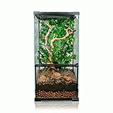 Swell Reptiles Glass 30cm x 30cm x 60cm Paludarium and Reptile Tank for Geckos and Lizards