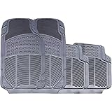 UKB4C Car Grey Rubber Floor Mats Set fits Vauxhall Vectra Zafira Tigra