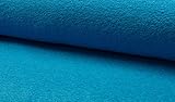 Double Sided Cotton Terry Towelling Fabric Material - Aqua, 1Mtr 150cmx100cm