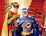 Only Fools & and Horses Del Boy and Rodney as Batman and Robin David Jason and Nicholas Lyndhurst Signed (Pre-Printed) Autographs Exclusive A4 Print