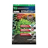 Fluval Plant and Shrimp Stratum Aquarium Planting Substrate, Dark Brown, 2 kg (Pack of 1)