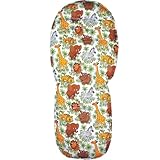 Jillyraff Wild Animals Design Padded Seat Liner Designed to fit iCandy Peach Pushchairs