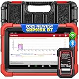 LAUNCH X431 CRP919XBT Elite OBD2 Scanner, 2025 Wireless Bidirectional Scan Tool, ECU Coding, FCA AutoAuth, 2 Years Free Update, V.A.G Guided, 37+ Services, All System Diagnostic Scanner, CANFD DoIP