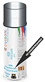 SCOOBYS PAINTS BACK IN THE MIX Direct Gloss Aerosol Spray Paint For Audi Avus Silver Code: Ly7J No Lacquer Required