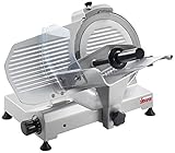 Sirman Smart 250 Commercial Food Slicer with 25 cm Blade, 132 Watt