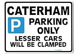 Gift for Caterham owner Car Parking Sign - Seven Super sprint 7 model owners - Sizes Small or Large